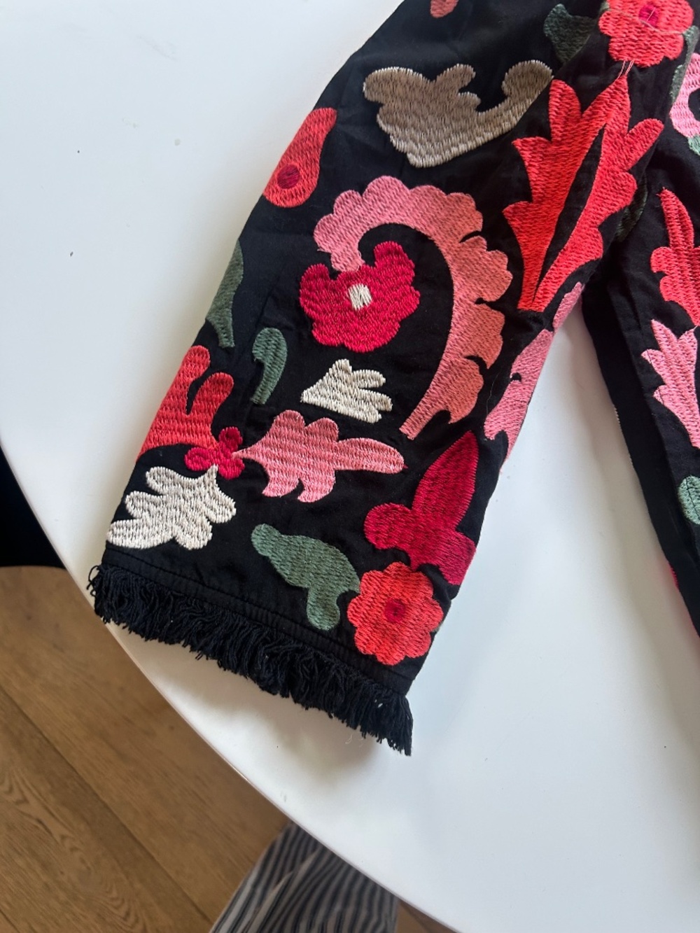 Maison Hotel Colorful Zip Jacket Size M - Picture 3 of 4